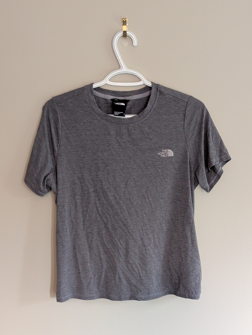 The North Face Women's Short Sleeve Crew Tee - Heather Gray